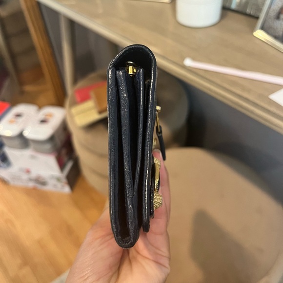 Balenciaga navy long wallet - Picture 3 of 5